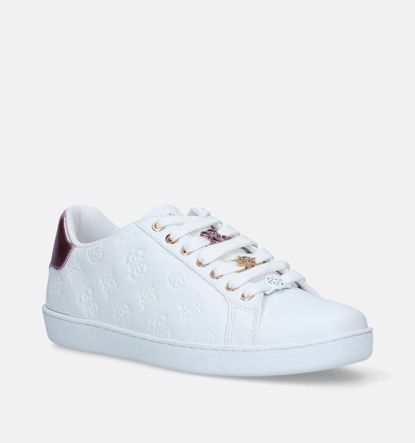 Guess Rosenna Witte Sneakers voor dames (337374) - geschikt voor steunzolen