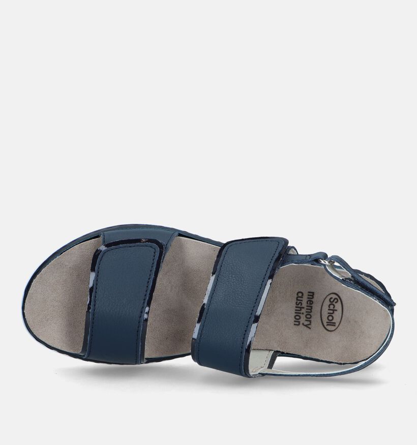 Scholl Viareggio Strap Blauwe Sandalen voor dames (336788) - geschikt voor steunzolen