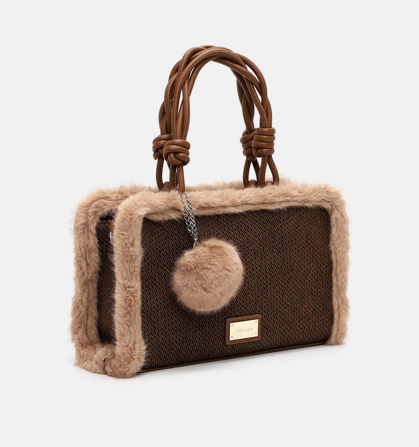 Tamaris Madlin Donkerbruine Handtas voor dames (378753)