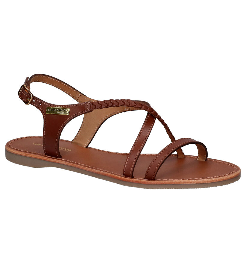 Les Tropeziennes Hanano Bronzen Sandalen in leer (274934)