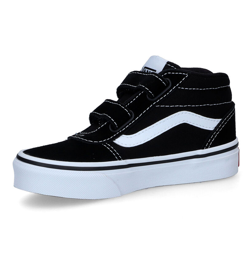 Vans Ward Mid V Zwarte sneakers voor jongens (312297)