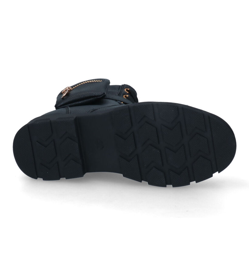 Milo & Mila Zwarte Bottines voor meisjes (313331)