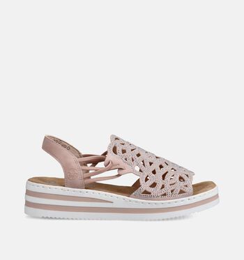 Rieker Sandalen Roze