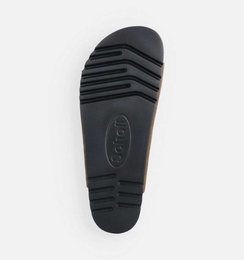 Scholl Julien Nu-pieds en Vert kaki pour hommes (369903)