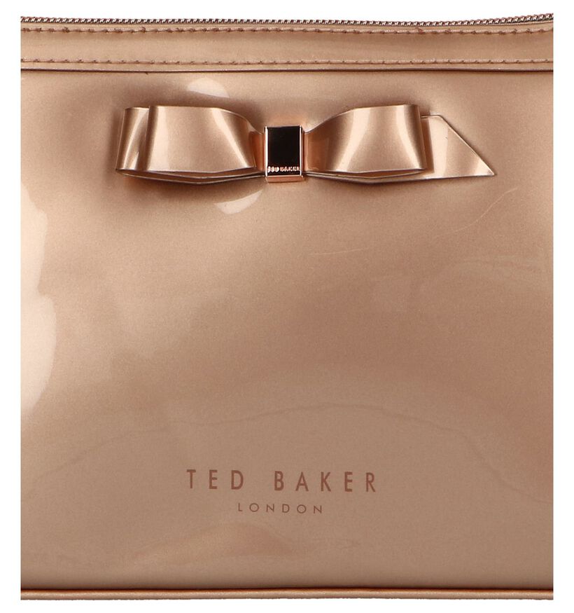 Ted Baker Caffara Trousse de maquillage en Noir en verni (236412)