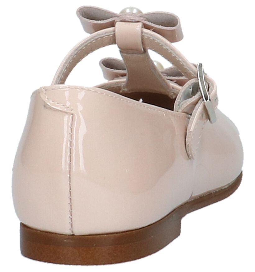 Beberlis Ballerines en Nude en cuir (215981)