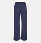 Minus Bessia Mid Waist Donkerblauwe Broek voor dames (366701)