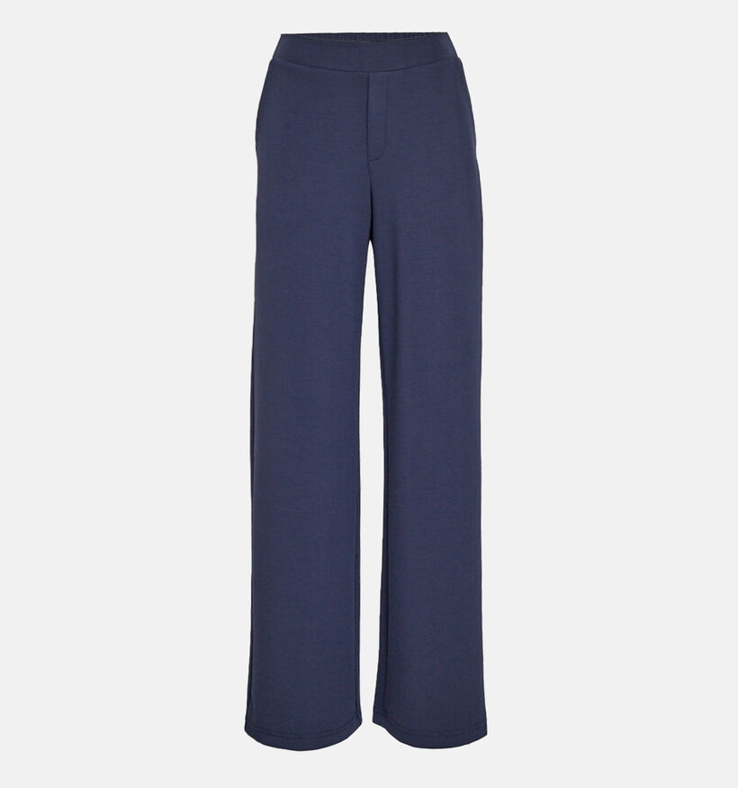 Minus Bessia Mid Waist Donkerblauwe Broek voor dames (366701)