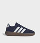adidas Barreda Decode Lux Baskets basses en Bleu fonc&eacute; pour hommes (375323) - pour semelles orthop&eacute;diques