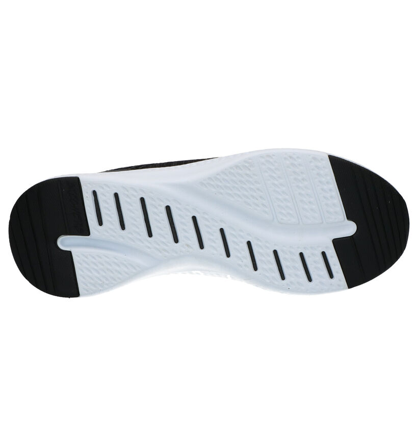 Skechers Solar Fuse Grijze Sneakers in stof (266931)
