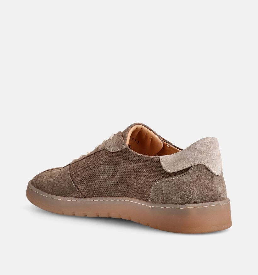 Ambiorix Rosco Bruine Veterschoenen voor heren (373470) - geschikt voor steunzolen