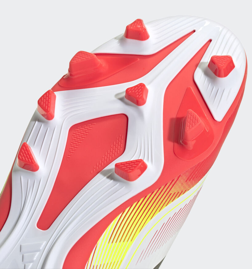 adidas Club Witte Voetbalschoenen voor jongens, meisjes (350589)