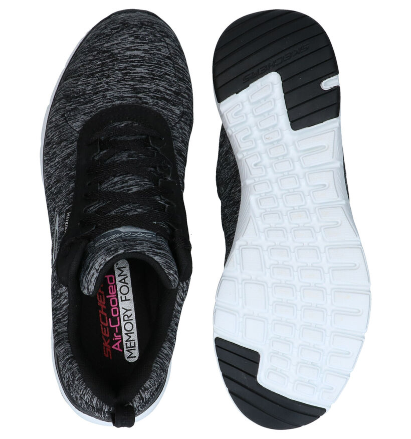 Skechers Flex Appeal 3.0 Grijze Sneakers in stof (279353)