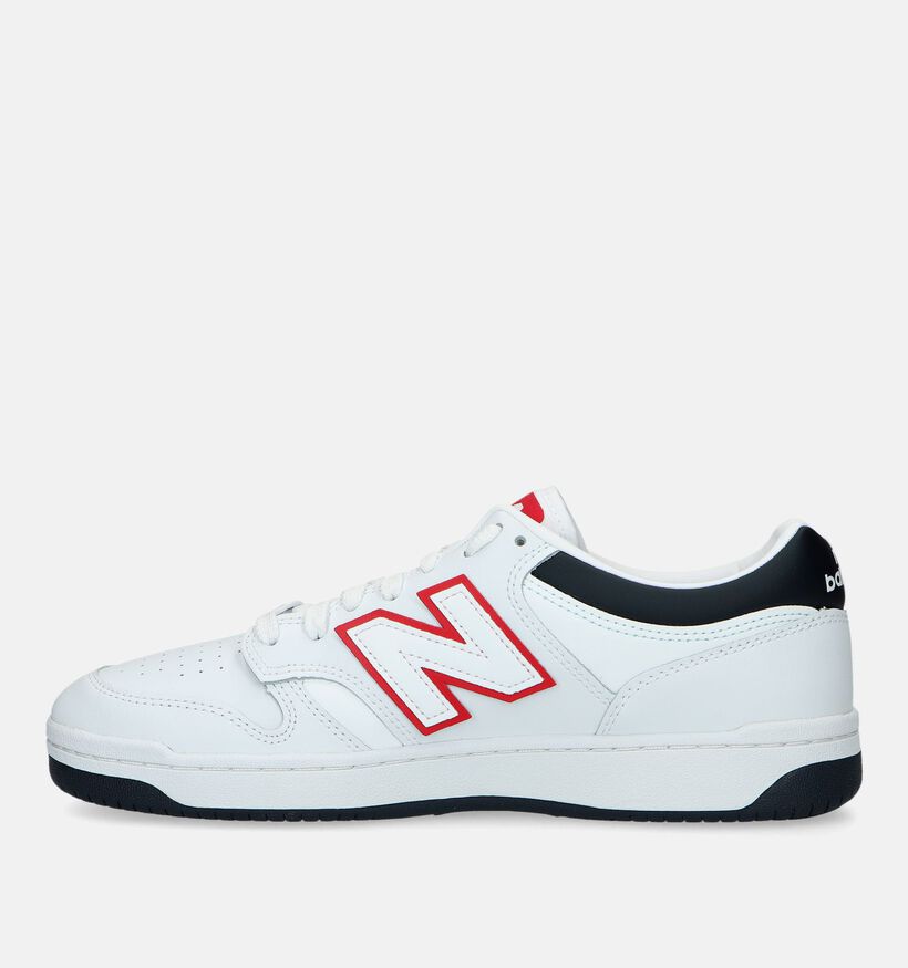 New Balance BB 480 Witte Sneakers voor heren (327257) - geschikt voor steunzolen