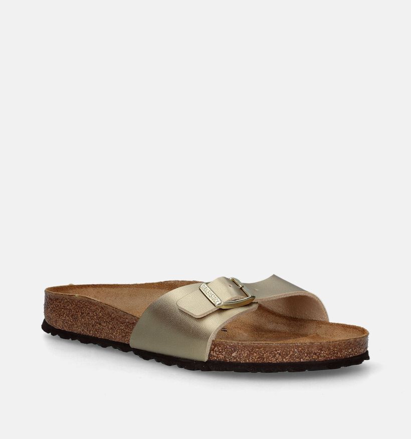 Birkenstock Madrid Nu-pieds en Or pour femmes (338053)