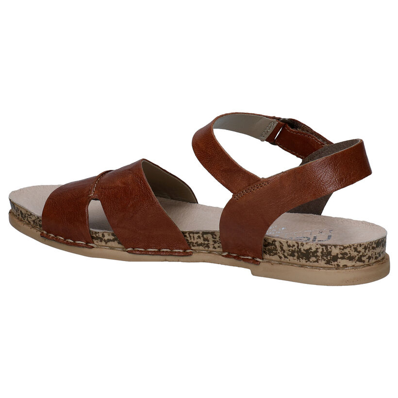 Rieker Bruine Sandalen in leer (288201)