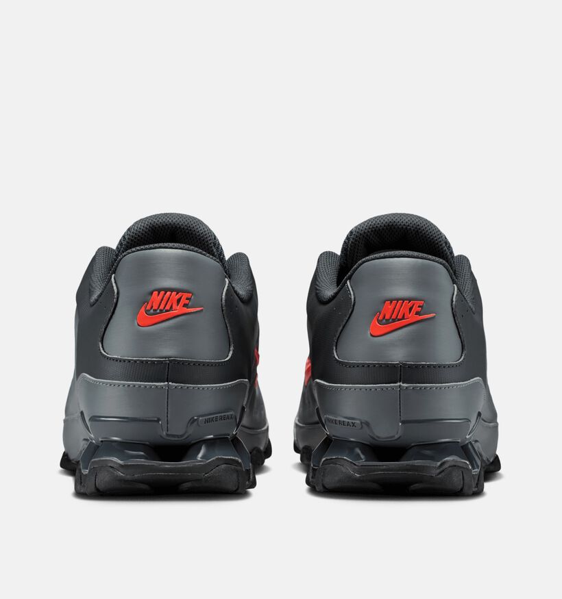 Nike Reax Donkergrijze Lage Sneakers voor heren (373045)