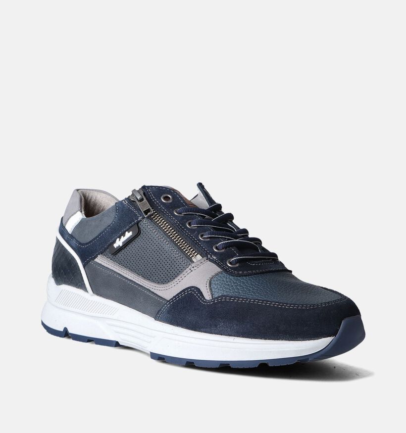 Australian Connery Donkerblauwe Veterschoenen voor heren (353984) - geschikt voor steunzolen