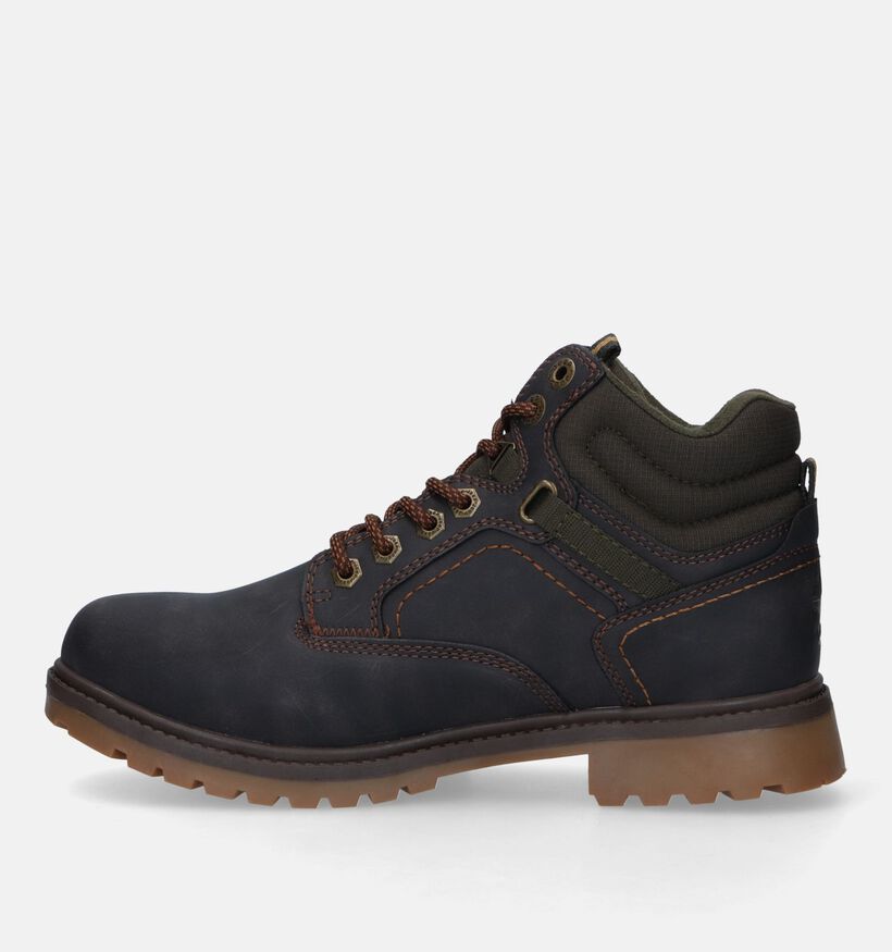 Jeep Indiana Bruine Bottines voor heren (330962) - geschikt voor steunzolen