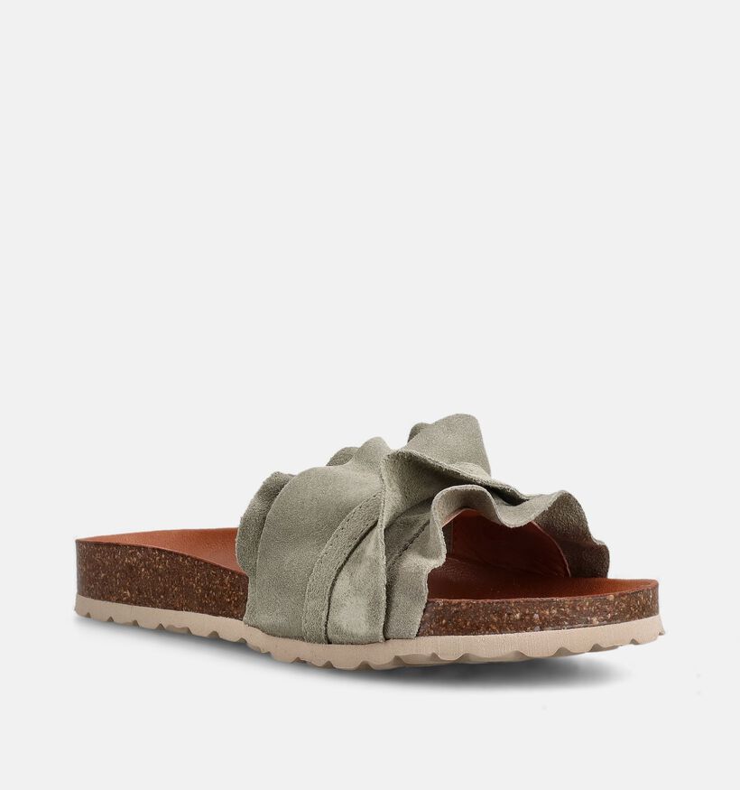 Verbenas Rocio Groene Slippers voor dames (370170)