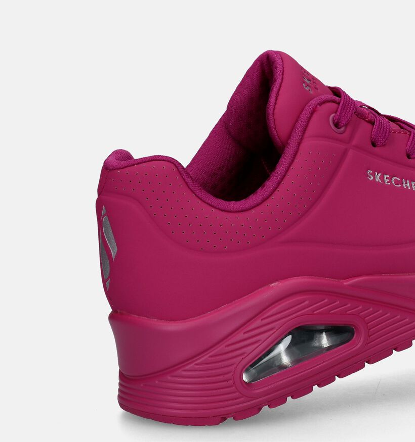 Skechers Uno Stand on Air Paarse Sneakers voor dames (326236)