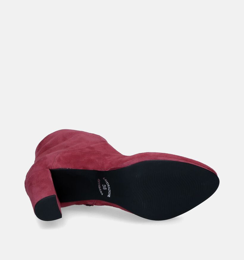 Signatur Bottines à talons en Rose pour femmes (317515)
