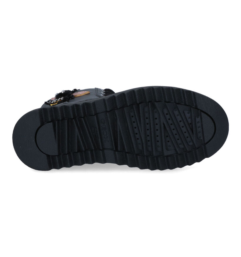 Geox Gillyjaw Bottines en Noir en simili cuir (317648)