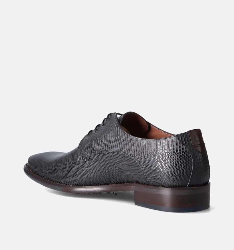 Ambiorix Jrassic Zwarte Geklede schoenen voor heren (356013)