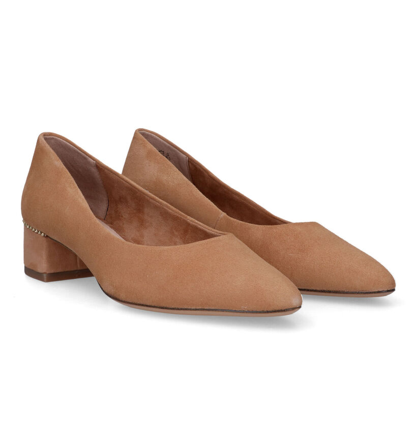 Tamaris camel Pumps met Blokhak voor dames (320488)