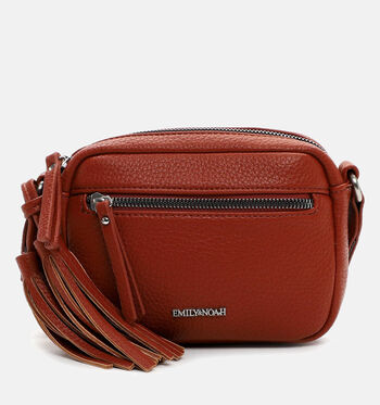 Emily & Noah Crossbody tassen Oranje/Goud/Cognac/Bordeaux/Groen