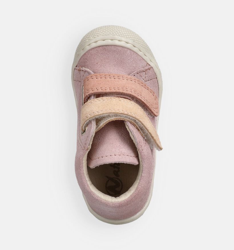 Naturino Corkel Roze Babysneakers voor meisjes (371602) - geschikt voor steunzolen