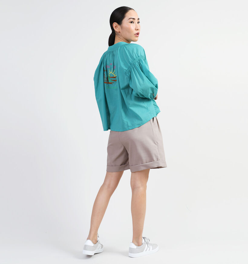 Orfeo Mania Blouse en Bleu pour femmes (345084)