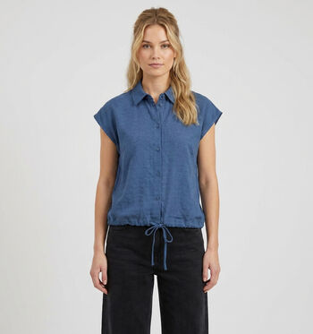 Vila Blouses Blauw