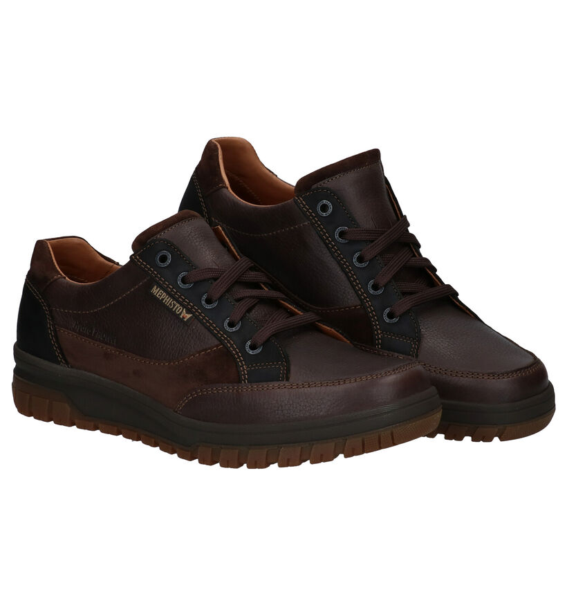 Mephisto Paco Nevada Chaussures à lacets en Brun en cuir (298251)