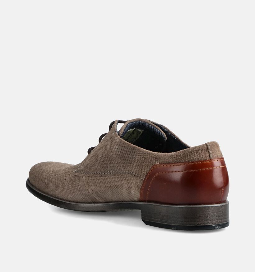 Bugatti Licio Eco Chaussures classiques en Marron pour hommes (367316)