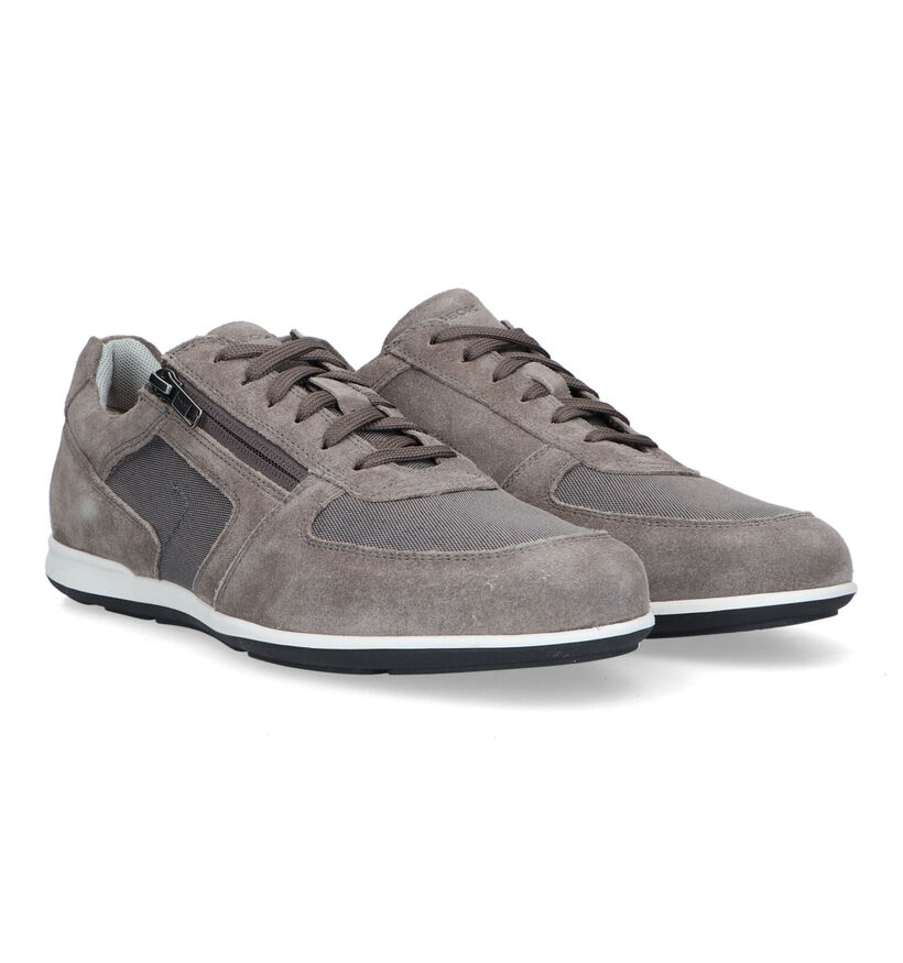 Geox Ionio Chaussures à lacets en Gris pour hommes (322253) - pour semelles orthopédiques