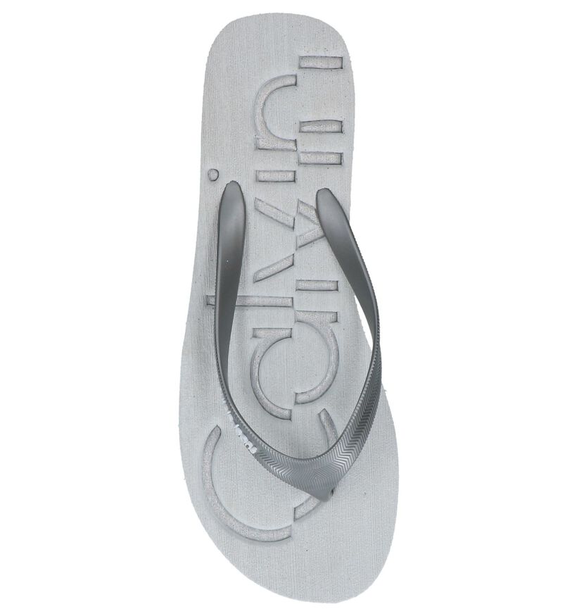 Calvin Klein Nu-pieds à talons  (Blanc), , pdp