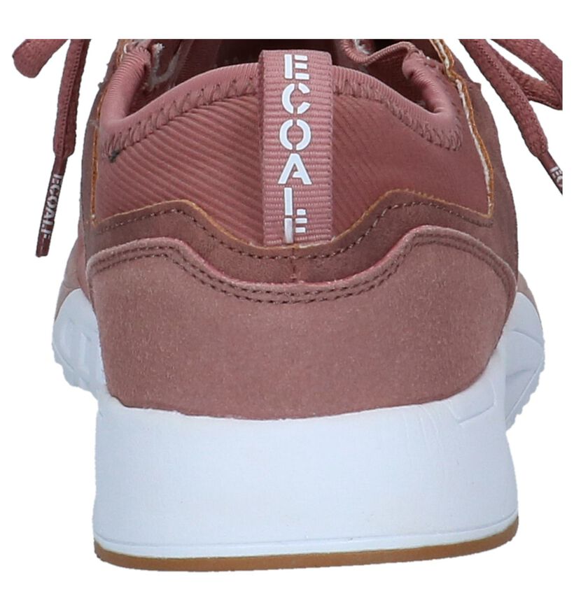 Ecoalf Slip-on en Rose foncé en textile (232458)