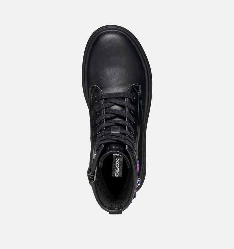 Geox Phaolae Zwarte Boots voor meisjes (361905) - geschikt voor steunzolen