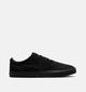 Nike Charge Suede Baskets en Noir pour garçons, hommes (350480)