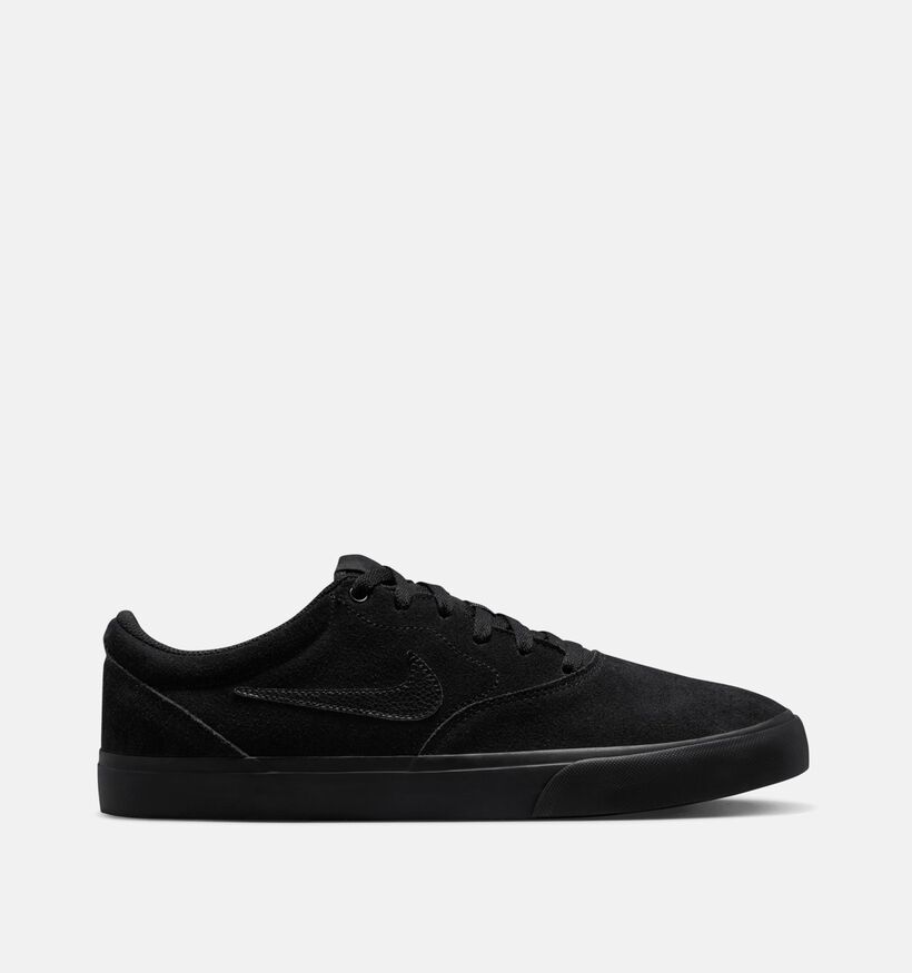 Nike Charge Suede Zwarte Sneakers voor heren, jongens (350480)