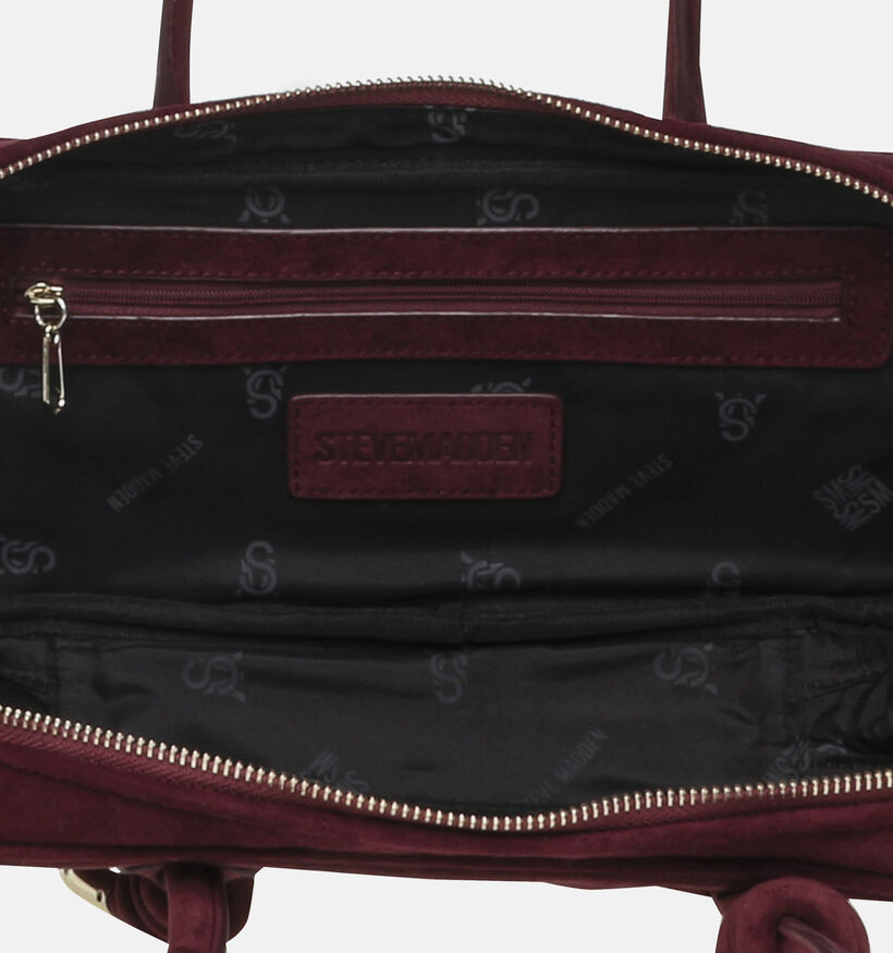 Steve Madden Brooted Bordeaux Schoudertas voor dames (379194)