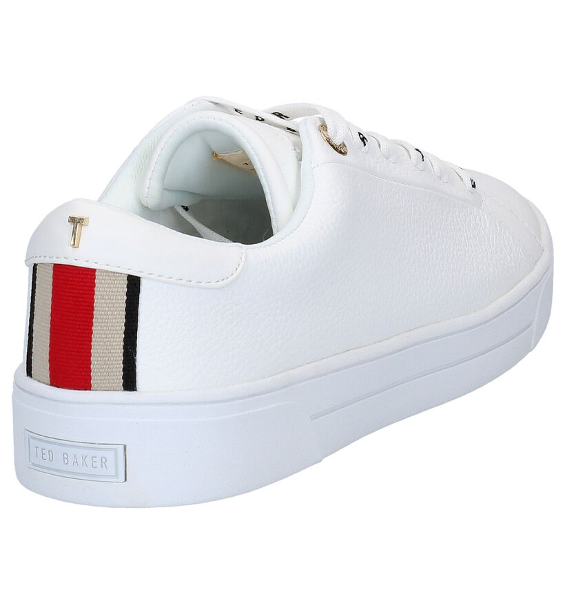 Ted Baker Merata Baskets en Blanc en cuir (269411)