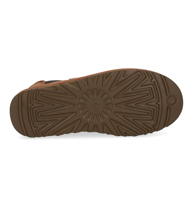 UGG Neumel Chelsea Bottes en Brun en daim (313975)