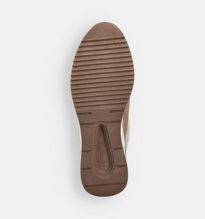Remonte Beige Hoge Sneakers voor dames (363565) - geschikt voor steunzolen
