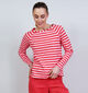 The Shirt Project Roze/Rode T-shirt met Lange Mouwen voor dames (374343)