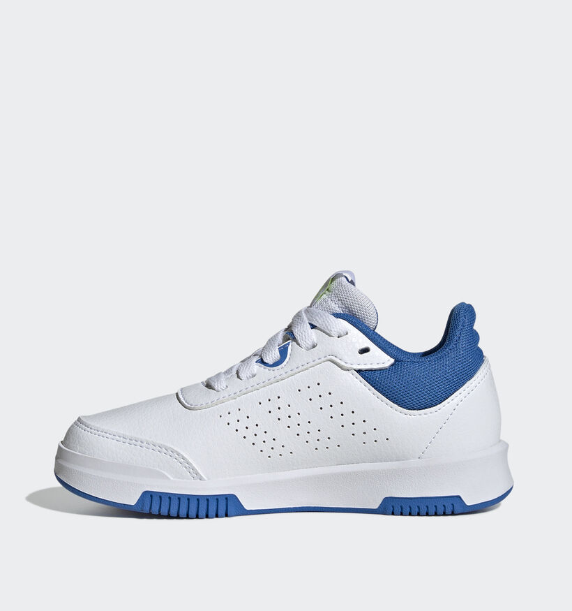 adidas Tensaur Sport Baskets basses en Blanc pour filles, garçons (357089) - pour semelles orthopédiques
