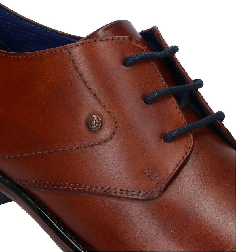 Bugatti Rinaldo Cognac Geklede Schoenen voor heren (327839)