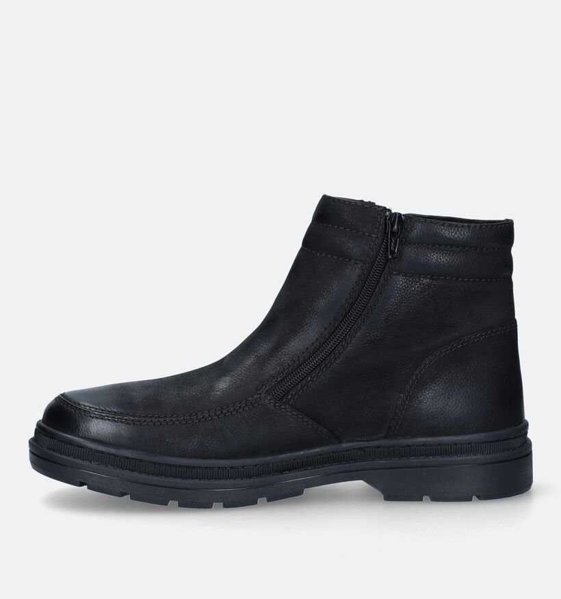 Craftsman Boots à fermeture éclair en Noir pour hommes (332154)