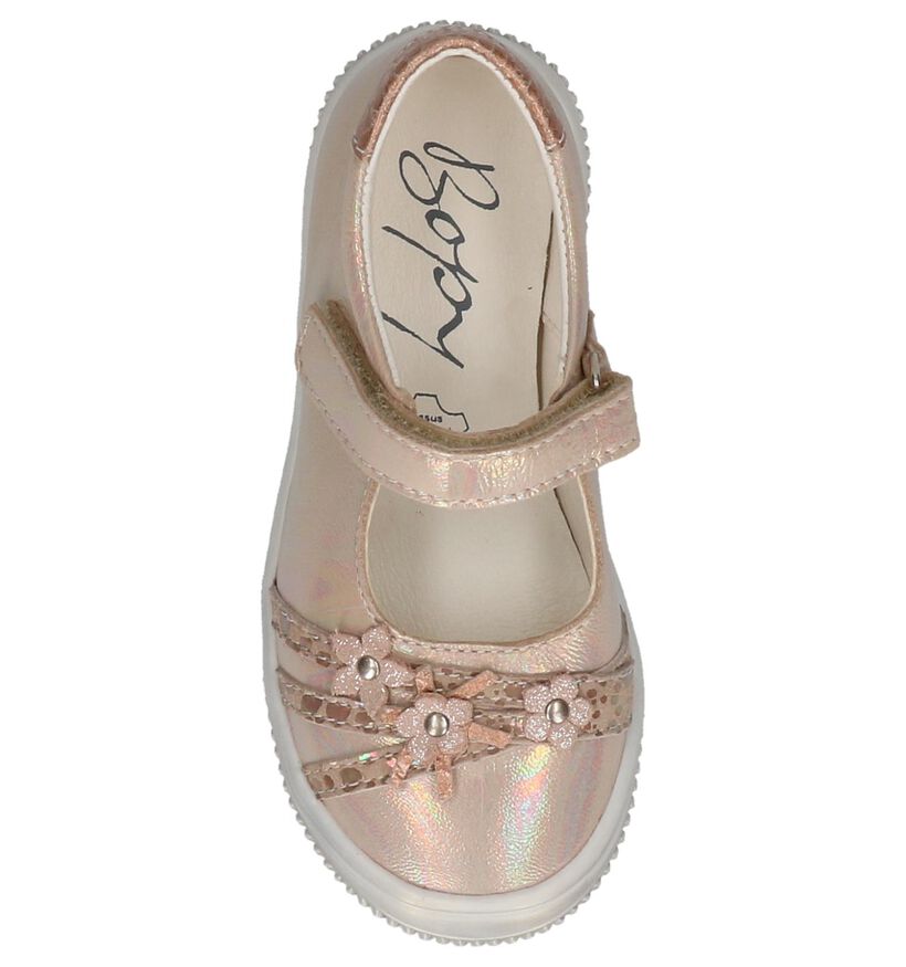 Bopy Sefafia Ballerina met Bandje Rose Gold in leer (211715)